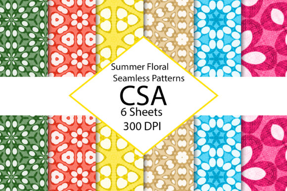 Bringing Summer Vibrancy to Your Projects with a Floral Digital Paper Pack