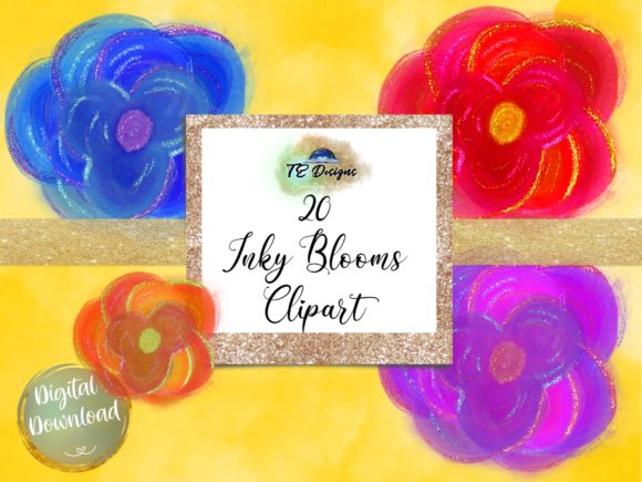Elevating Digital Design with Inky Blooms: A Guide to Floral Clipart and Transparent Assets