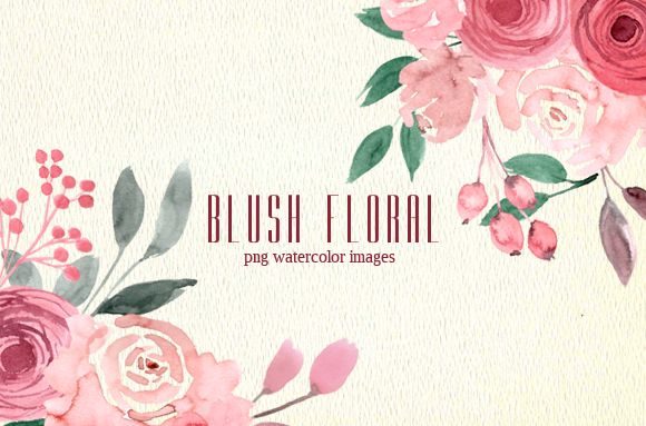 Elevating Digital Design with Pink Coral Floral Watercolor Clipart