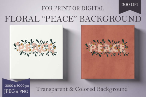 Evaluating Doodle Floral Word Art: Peace for Professional Design Projects