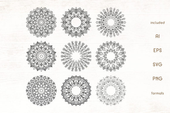 Hand Drawn Floral Mandala Vector Pack: Strategic Asset Management for Creative Projects